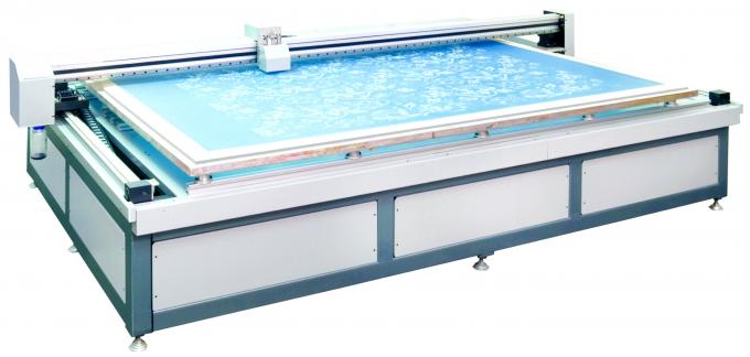 Machine de gravure de textile à plat 6 - 8 Min./m2, graveur à jet d'encre à plat à grande vitesse 1
