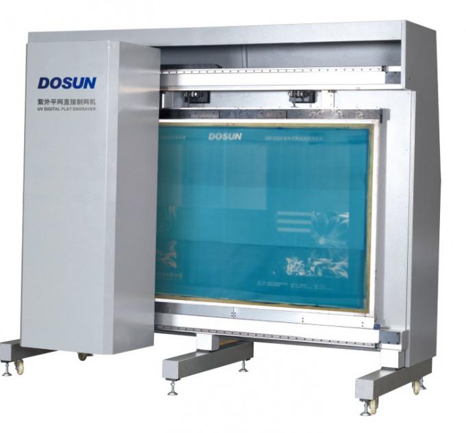 Machine à plat de graveur de laser de textile, système plat UV de gravure de laser de Digital 0