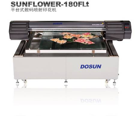 imprimante à plat de textile de 1440dpi Digital, machine d'impression à plat de Digital de tissus 1100 millimètres de × 1400 millimètres 0
