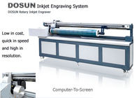 Système rotatoire de graveur d'écran de jet d'encre, ordinateur rotatoire d'impression pour examiner la machine de gravure
